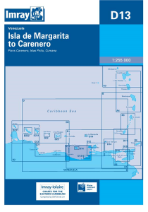 Imray D Chart - Isla De Margarita To Caranero (D13)