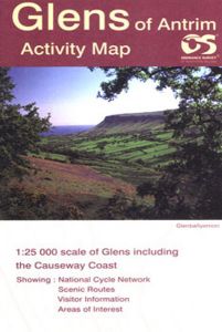 OS Northern Ireland Activity Map - Glens Of Antrim