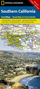 National Geographic - State Guide Map - California Southern