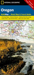 National Geographic - State Guide Map - Oregon