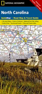 National Geographic - State Guide Map - Carolina North