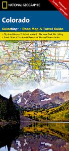 National Geographic - State Guide Map - Colorado