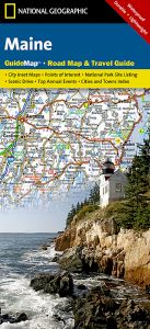 National Geographic - State Guide Map - Maine