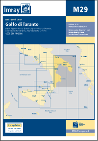 Imray M Chart - Golfo Di Taranto (M29)