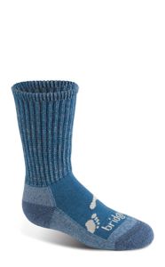 Bridgedale Woolfusion Trekker - Junior Socks Storm Blue / Large (1-3) (1)