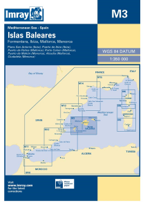 Imray M Chart - Islas Baleares (M3)