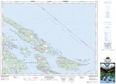 Mayne Island - 92 B/14 - British Columbia Map