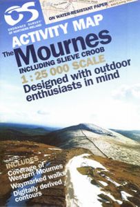 OS Northern Ireland Activity Map - The Mournes Including Slieve Croob