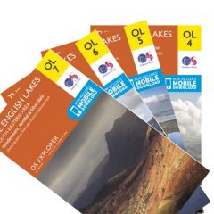 OS Explorer - Lake District Bundle