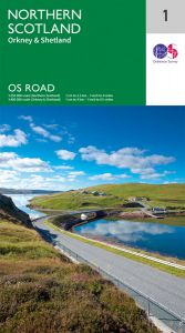 OS Road Map - 1 - North Scotland, Orkney & Shetland