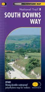 Harvey National Trail Map - South Downs Way