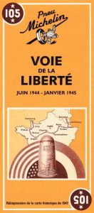 Michelin Historical Map - Road to Liberty (1944 - 1945)