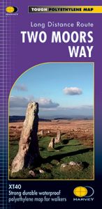 Harvey National Trail Map - Two Moors Way