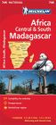 Michelin National Map - 746 - Africa Central & South