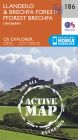 OS Explorer Active - 186 - Llandeilo & Brechfa Forest