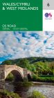 OS Road Map - 6 - Wales & West Midlands