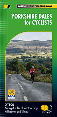 Harvey Cycle Map - Yorkshire Dales for Cyclists
